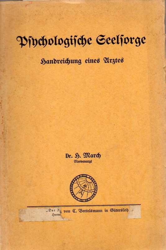 March,H.  Psychologische Seelsorge 