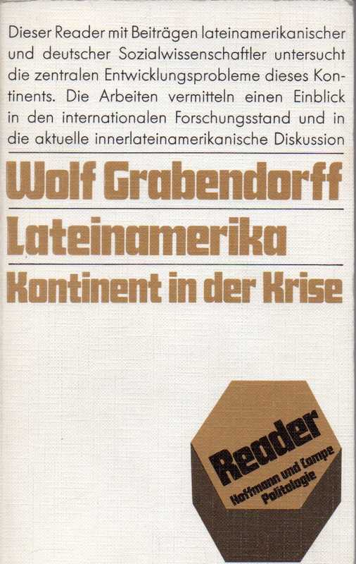 Grabendorff,Wolf (Hsg.)  Lateinamerika 