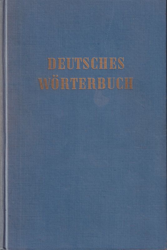 Mackensen,Lutz (Hsg.)  Deutsches Wörterbuch 