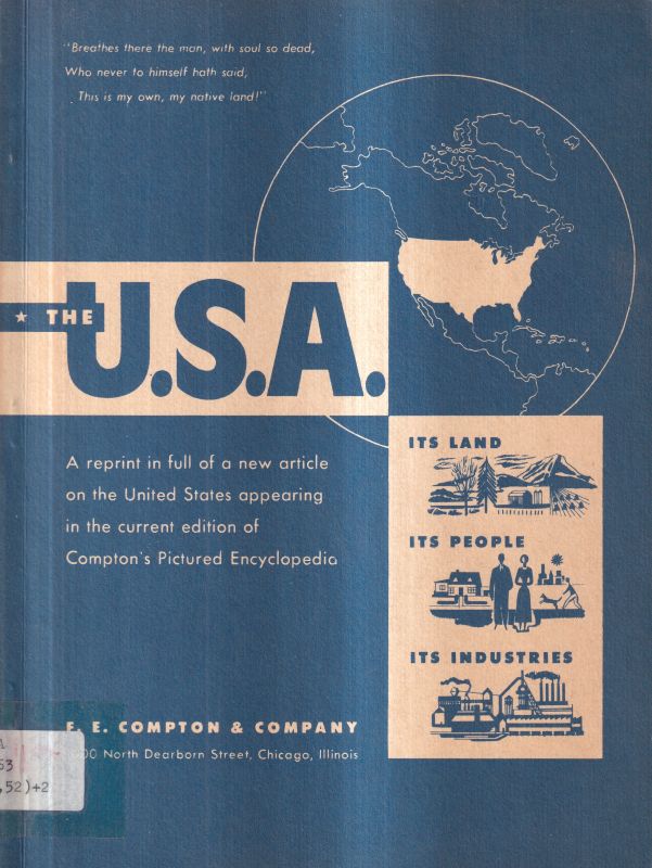 The U.S.A.  its Land its People its Industrie 