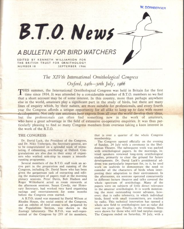 BTO News  Jahrgang 1966.Number 18.Jahrgang 1994.Number 190,191 