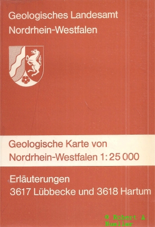 Wortmann,Heinrich  Geologische Karte von Nordrhein-Westfalen 1:25 000 Erläuterungen 