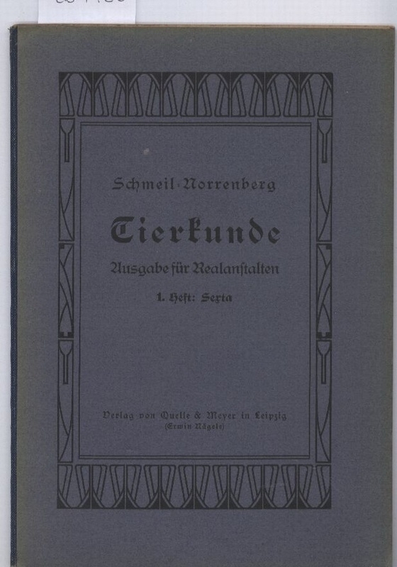 Schmeil,O.+J.Norrenberg  Tierkunde 