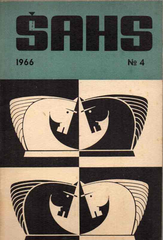 Latvijas PSR Sport  Sahs Nr.4 1966          (Schachzeitschrift) 