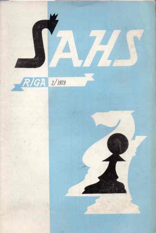 LPSR saha federacijas  Sahs Nr.2  1979    (Schachzeitschrift) 