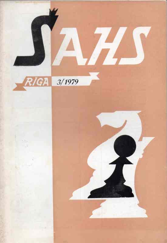 LPSR saha federacijas  Sahs Nr.3  1979    (Schachzeitschrift) 