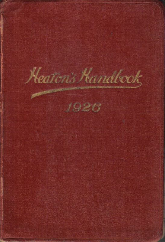 Heaton's Commercial Handbook of Canada  (Heaton's Annual).Twenty-Second Year 1926 