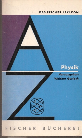 Gerlach,Walther  Physik 