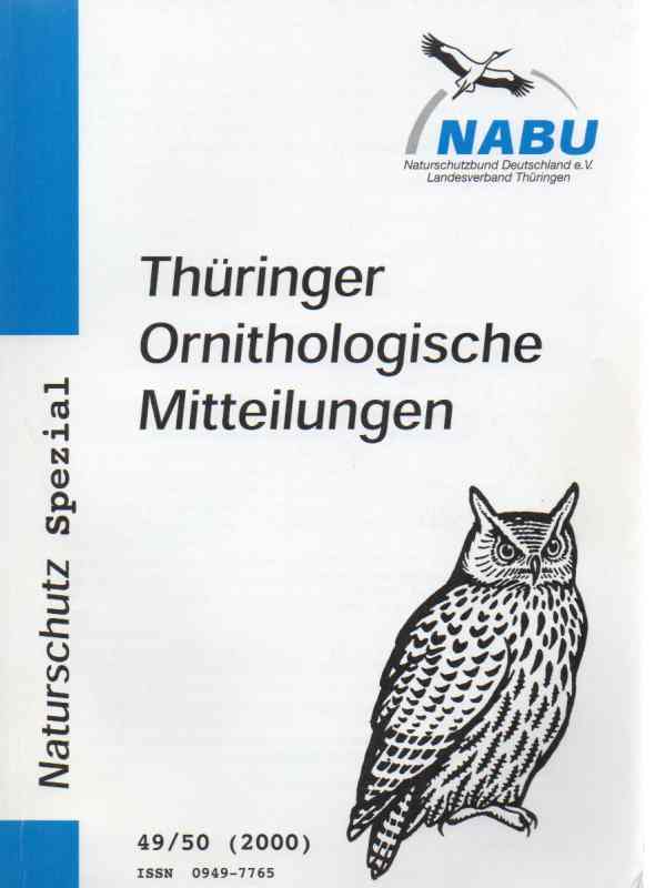 Thüringer Ornithologische Mitteilungen  Nr.49/50 
