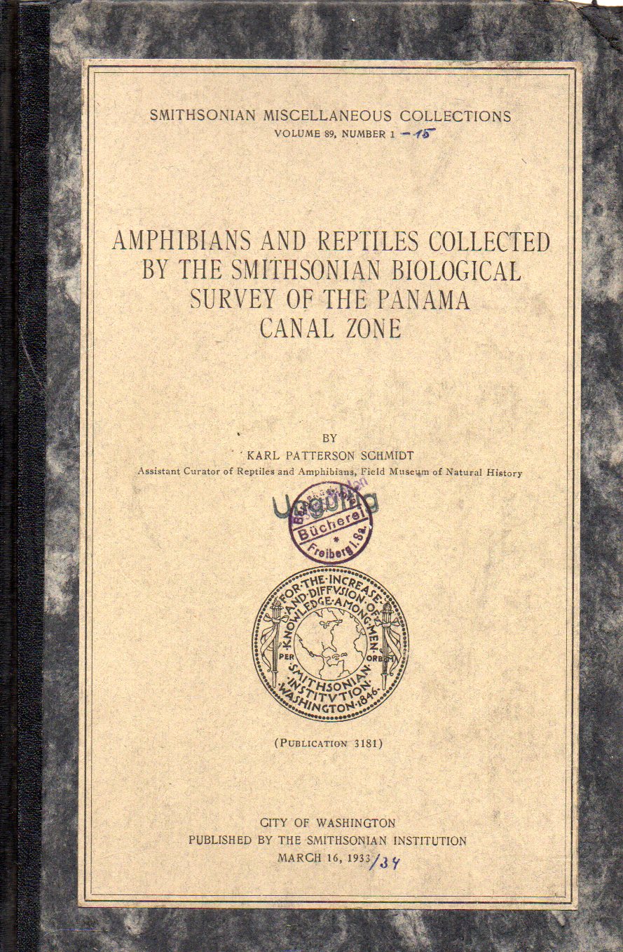Smithsonian Miscellaneous Collections  Smithsonian Miscellaneous Collections Volume 89, 1933/34 Number 1-15 