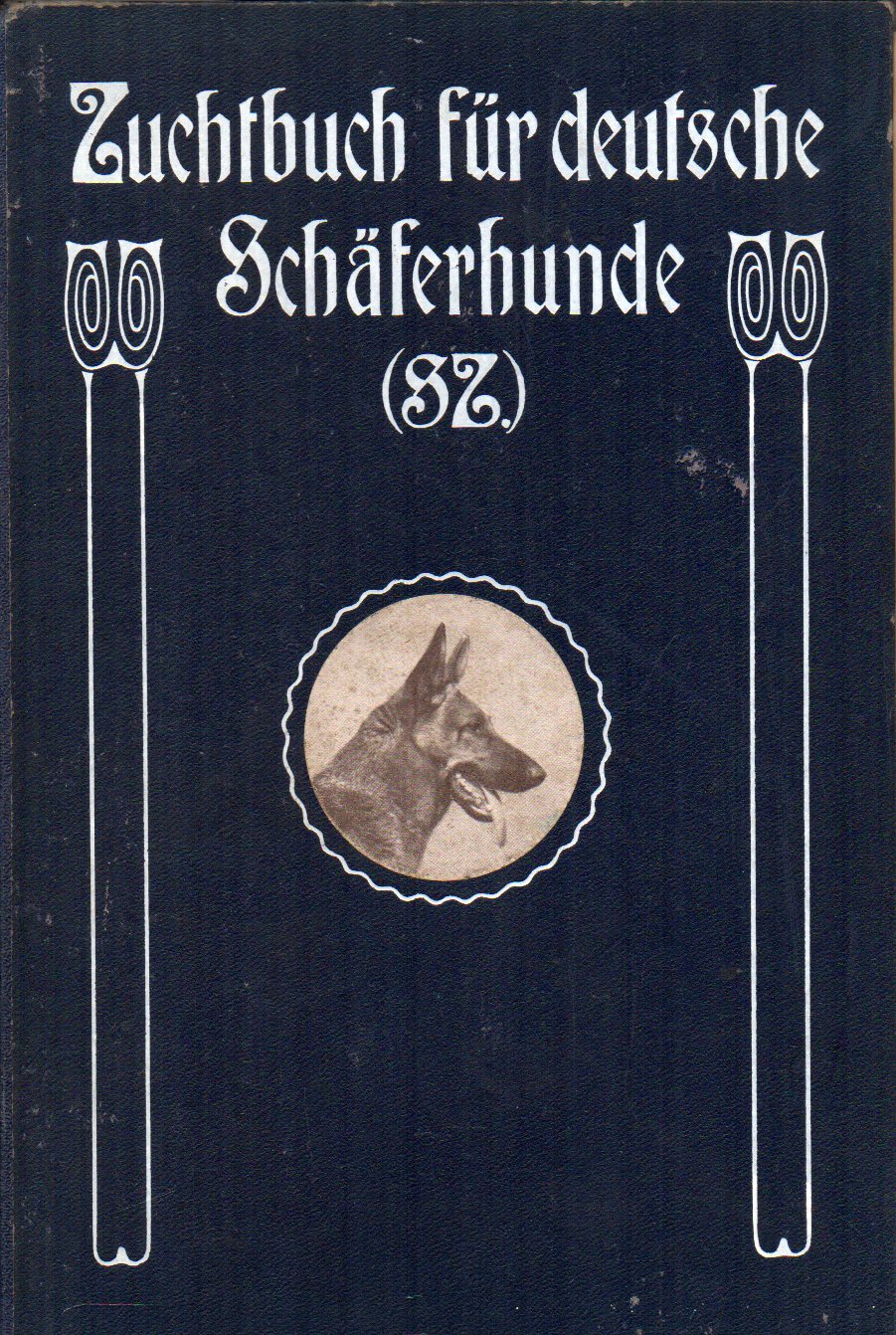 Verein für Deutsche Schäferhunde  Zuchtbuch für deutsche Schäferhunde (SZ) Band XXIV (324001-350000) 