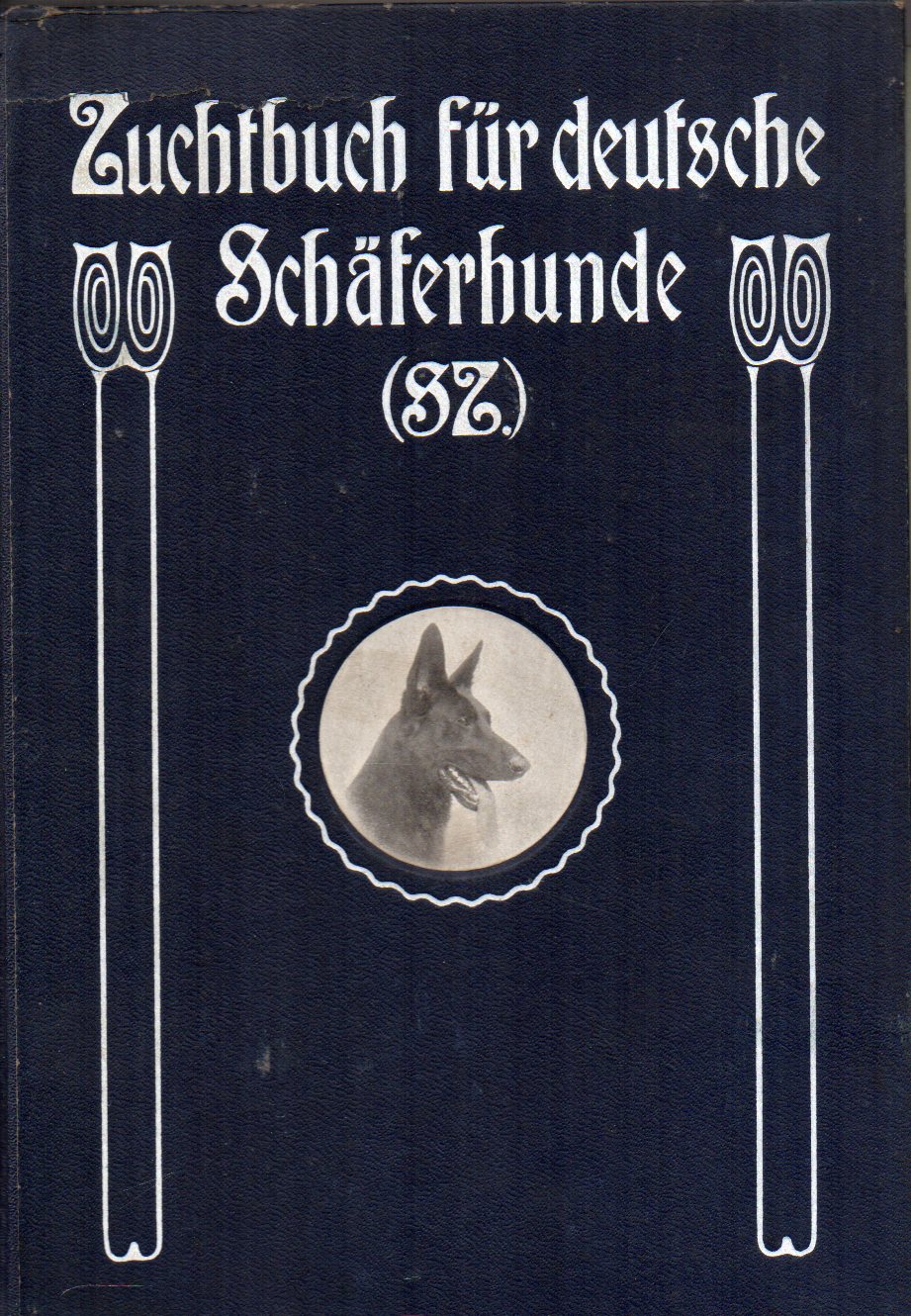 Verein für Deutsche Schäferhunde  Zuchtbuch für deutsche Schäferhunde (SZ) Band XXII (234001-284000) 