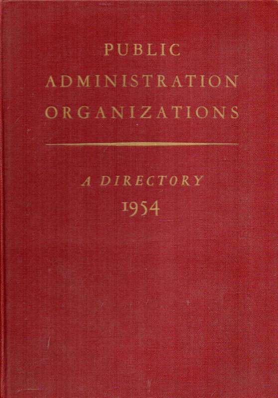 Emmerich,Herbert(Hsg.)  Public Administration Organizsations 