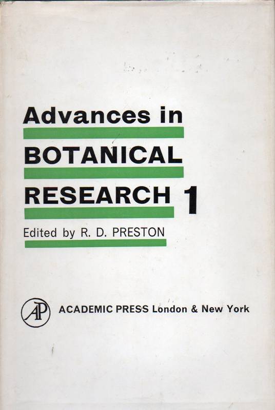 Preston,R.D.  Advances in Botanical  Research 