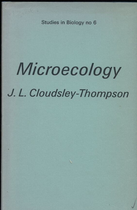 Cloudsley-Thompsen,J.L.  Microecology  