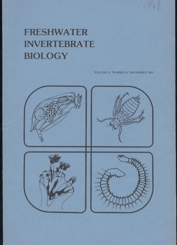 Freshwater Invertebrate Biology  Vol. 4, Number 4, November 1985 