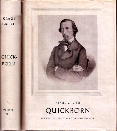 Groth,Klaus  Quickborn Erster und Zweiter Teil (2 Bände) 