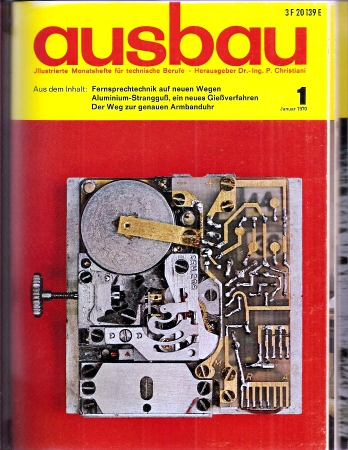 Ausbau  Ausbau 23.Jahrgang 1970 (12 Hefte in einer Kunststoffmappe) 