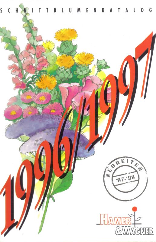 hamer bloemzaden bv  9 Kataloge von 1990 bis 2000 von der Firma hamer / wagner 
