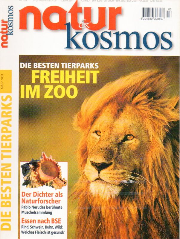 natur & kosmos  natur & kosmos Jahrgang 2001 Heft März (1 Heft) 