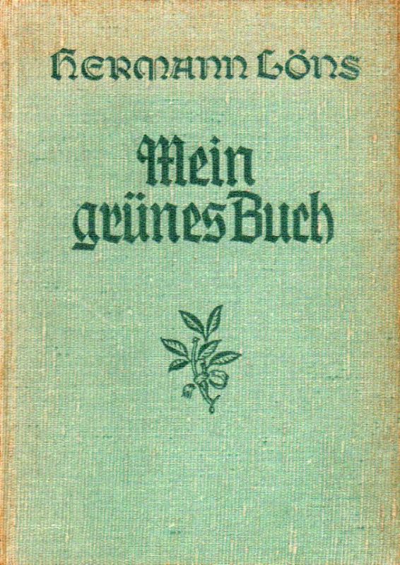 Löns,Hermann  Mein grünes Buch 