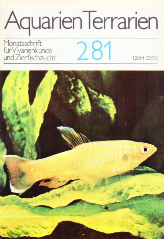 Aquarien Terrarien  Aquarien Terrarien 28.Jahrgang 1981 (12 Hefte) 