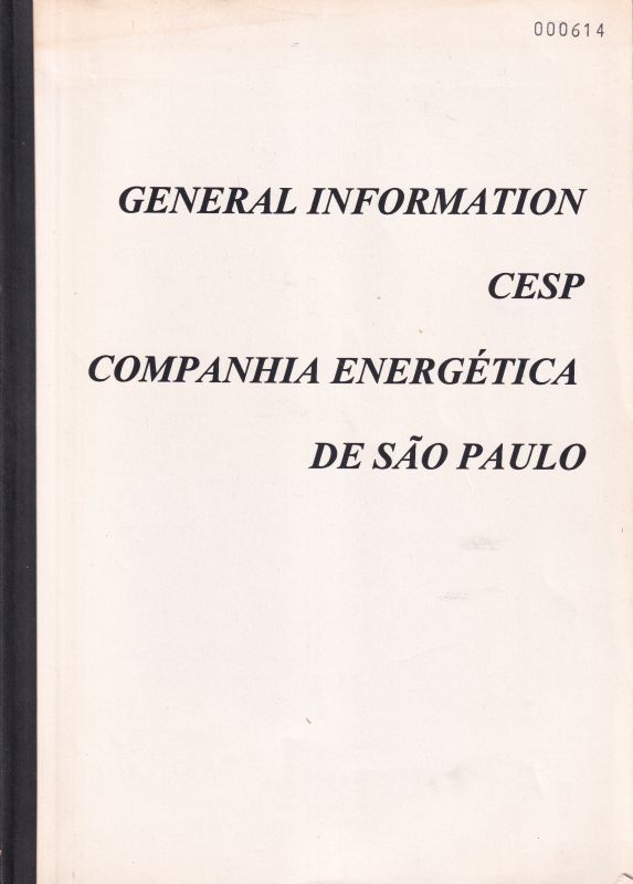 Companhia Energetica de Sao Paulo  General Information CESP 
