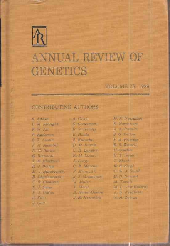 Campbell,A.+B.S.Baker+I.Herskowitz  Annual Review of Genetics Volume 23 