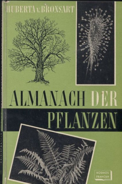 Bronsart,Huberta von  Almanach der Pflanzen 