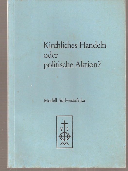Groth,Siegfried (Hsg.)  Kirchliches Handeln oder politische Aktion ? 