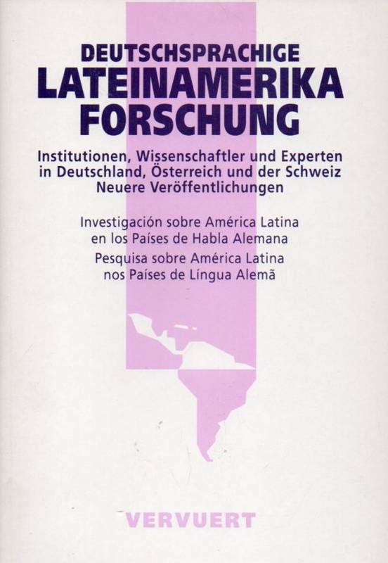 Grenz,Wolfgang (Hsg.)  Deutschsprachige Lateinamerika-Forchung 