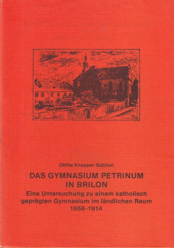 Knepper-Babilon,Ottilie  Das Gymnasium Petrinum in Brilon 