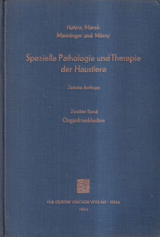 Manninger,Rudolf+Mocsy,Johannes  Spezielle Pathologie und Therapie der Haustiere 