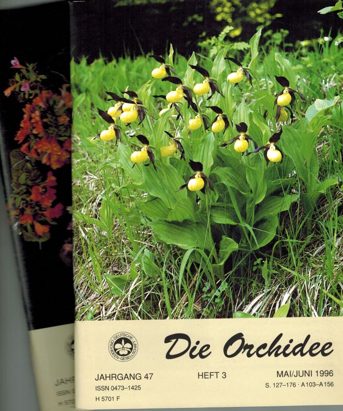 Die Orchidee  Die Orchidee 47.Jahrgang 1996 Heft 1 bis 6 (6 Hefte) 