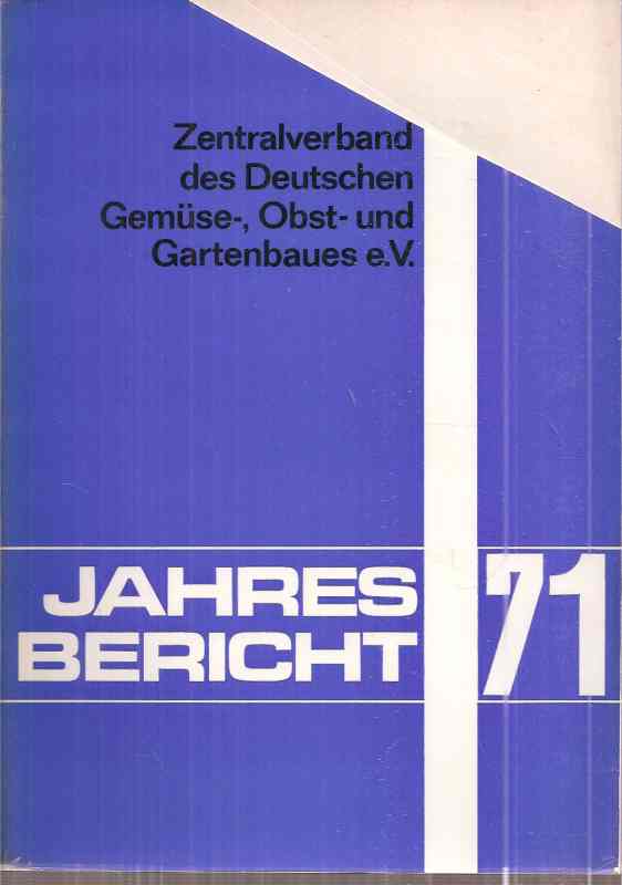 Jacobi,Karlheinz  Jahresbericht 71 