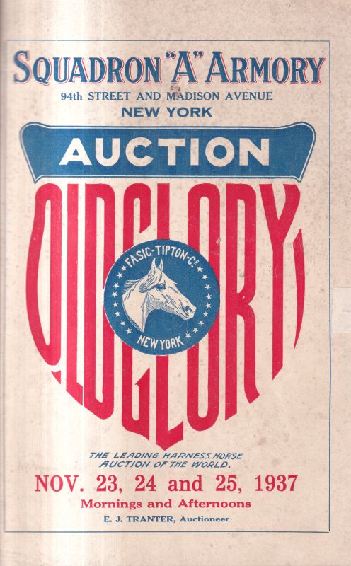 Auction Old Glory (Horse Auction)  Old Glory Horse Auction at 1937 