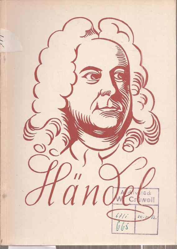 Moser,Hans Joachim  Georg Friedrich Händel 