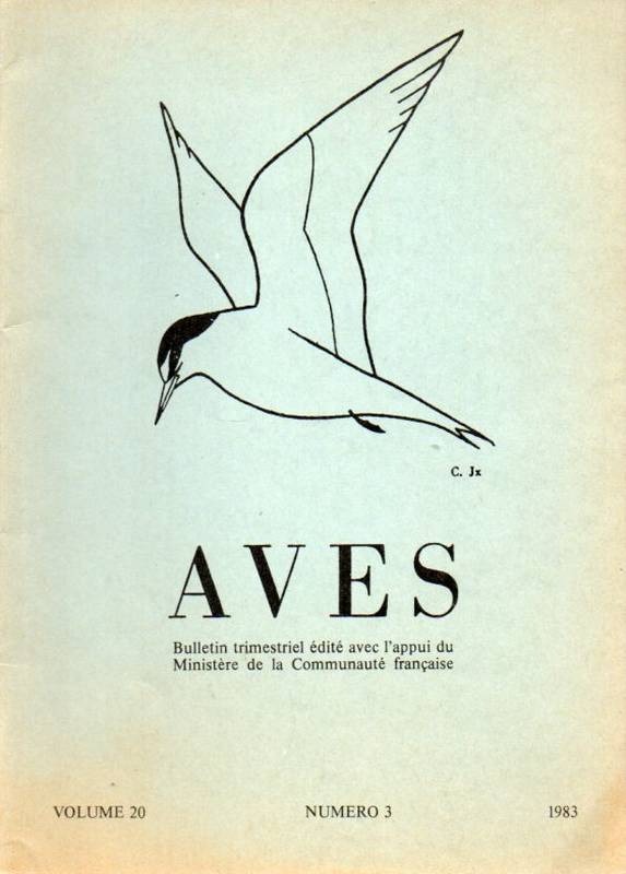 Societe d'Etudes Ornithologiques Aves  Aves Volume 20, 1983 Numero 3 