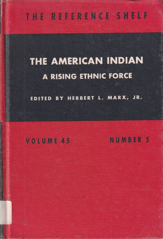 Marx,Herbert L.  The American Indian 