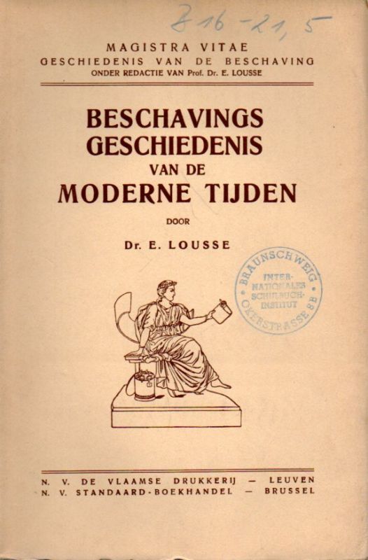 Lousse,E.  Beschaving Geschiedenis van de Moderne Tijden 