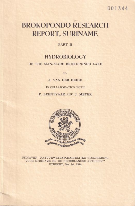 Heide,J. van der  Hydrobiology of the Man-Made Brokopondo Lake 
