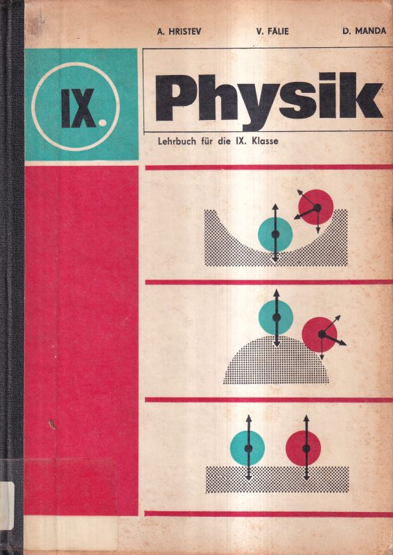 Hristev,Anatolie und Vasile Galie und D. Manda  Physik Lehrbuch für die IX.Klasse 