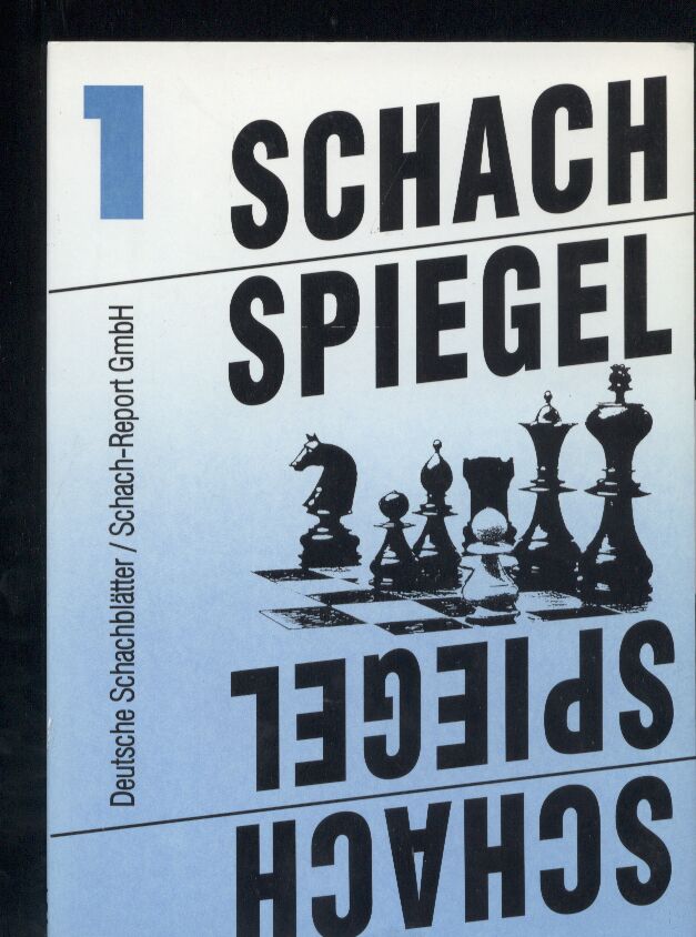 Jerzy Konikowski+Erich Siebenhaar  Schachspiegel 1 