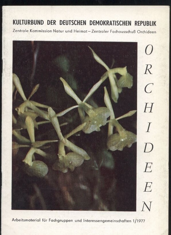 Orchideen  Heft 1. 1977 