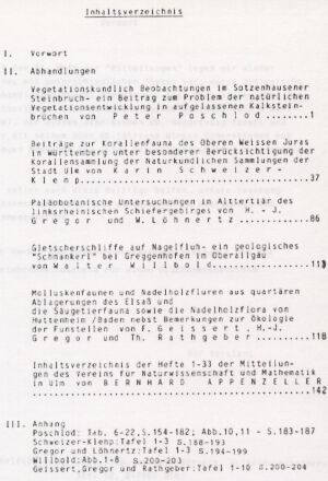 Verein für Naturwissenschaft und Mathematik  Mitteilungen des Vereins.34 Heft.1986.Festschrift Karl Igel 
