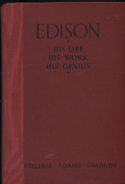 Simonds,William Adams  Edison 