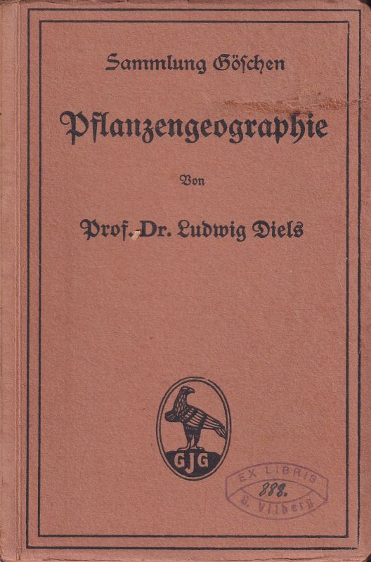 Diels,Ludwig  Pflanzengeographie 