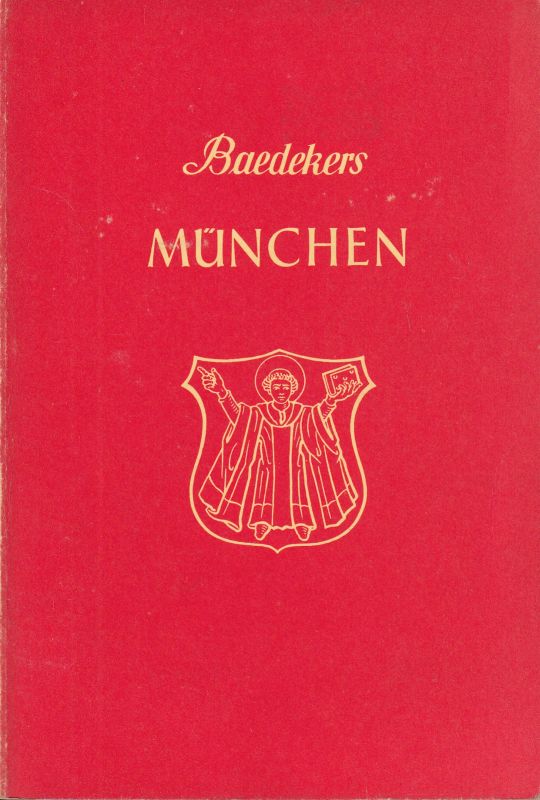 München  Stadtführer von Karl Baedeker 