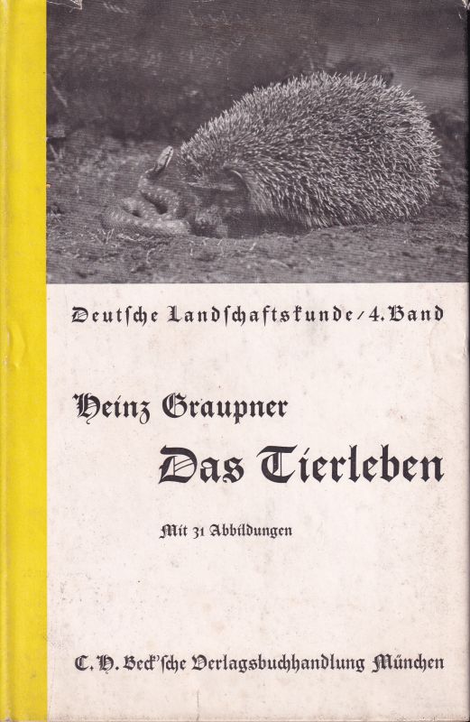 Graupner,Heinz  Das Tierleben 