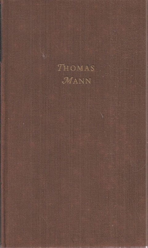 Mann,Thomas  Lotte in Weimar 